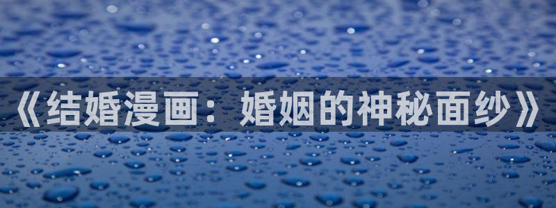 copy拷贝漫画网址：《结婚漫画：婚姻的神秘面纱》